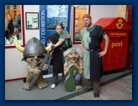 Artanos und Maid Debora am Polarkreis